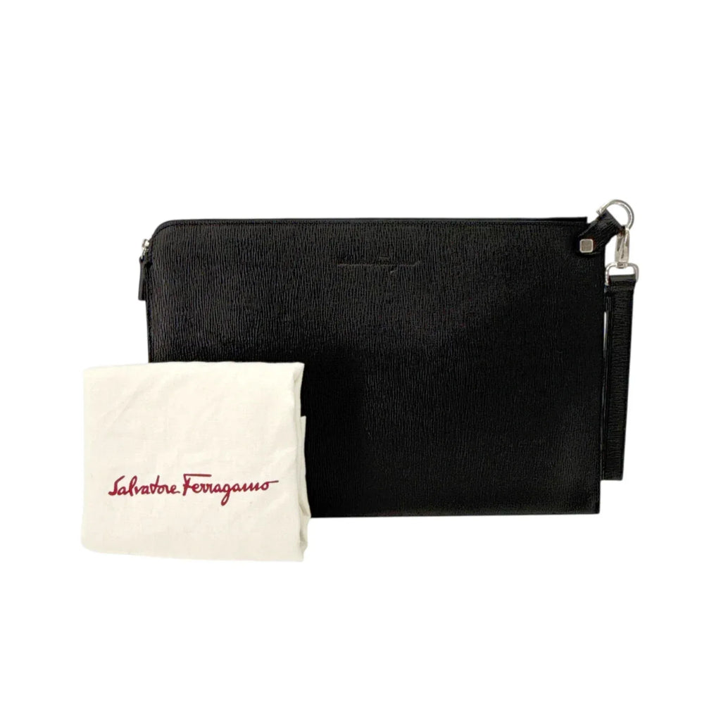 SALVATORE FERRAGAMO Revival Portfolio Clutch - flyKAMP
