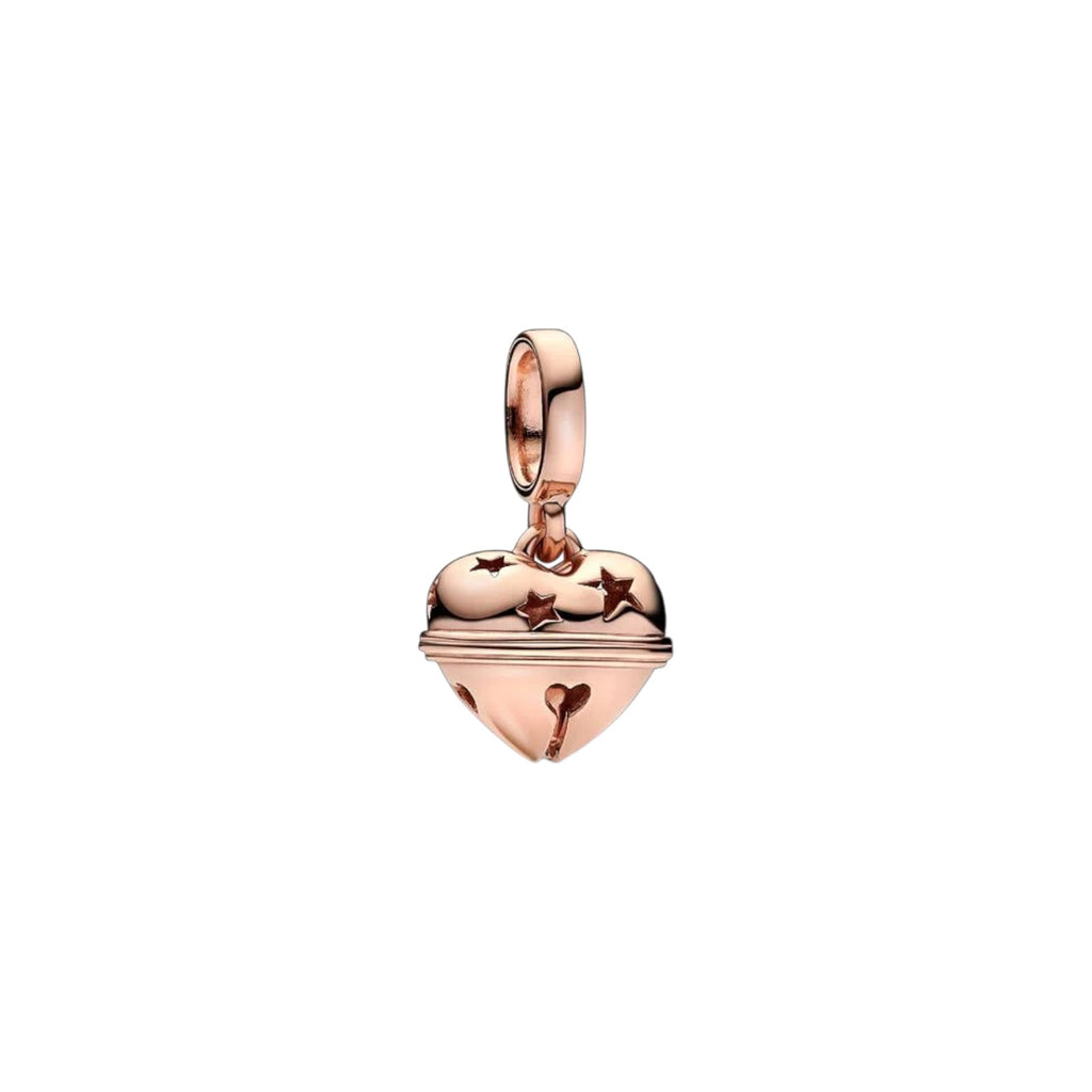 PANDORA Festive Bell Dangle Charm 14k Rose Gold Plating (Copy)