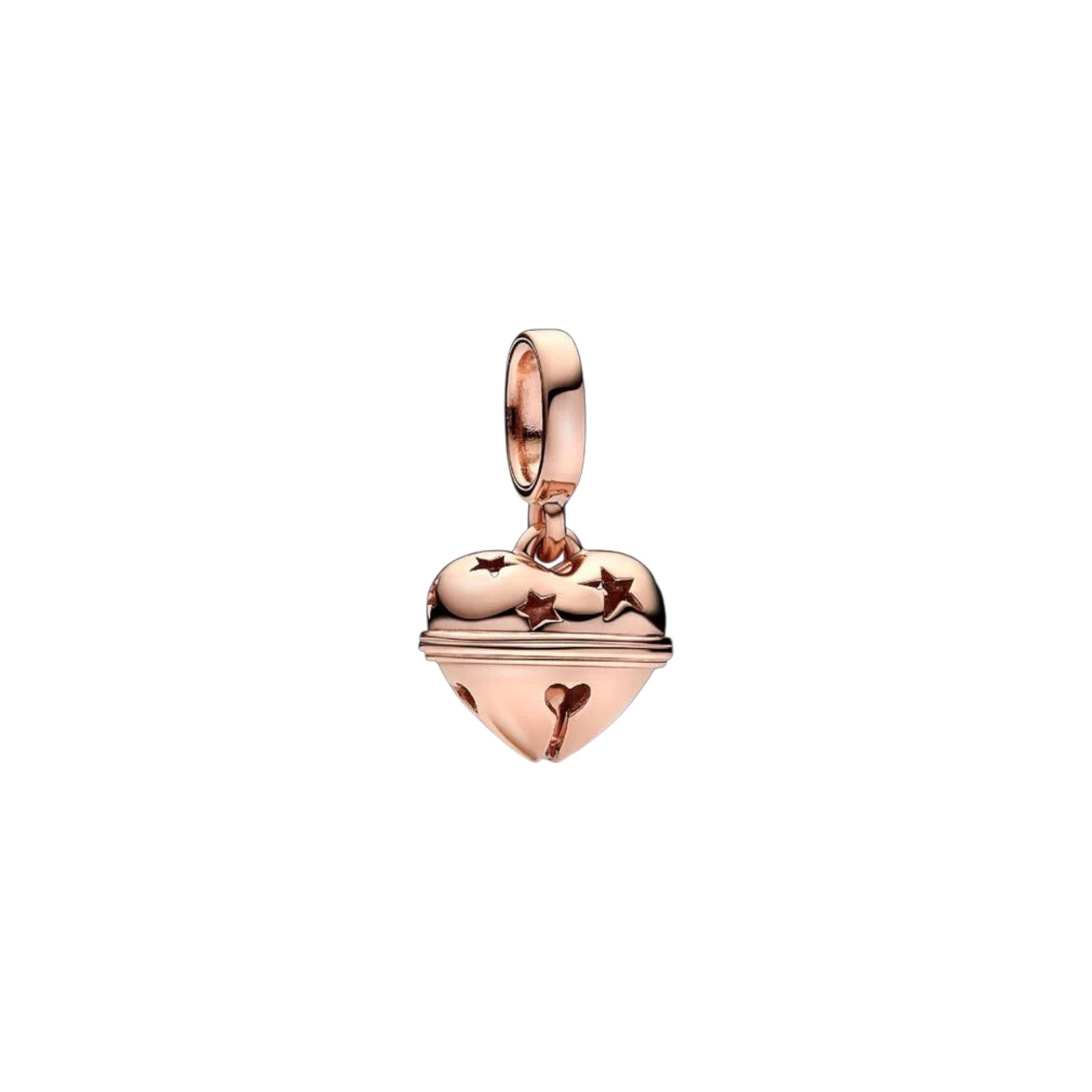 PANDORA Festive Bell Dangle Charm 14k Rose Gold Plating (Copy)