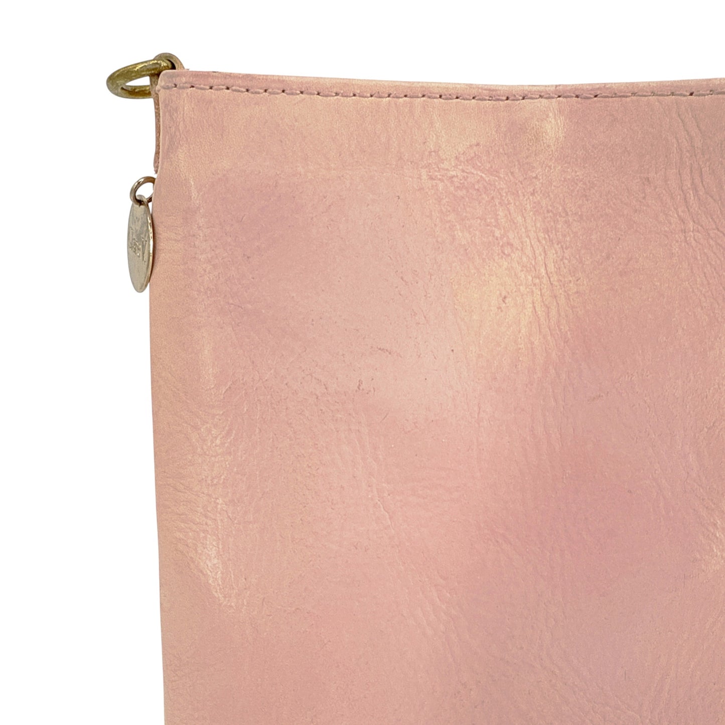 CLARE V. Lauren Supreme Crossbody Bag in Ballet & Crossbody Chain Strap