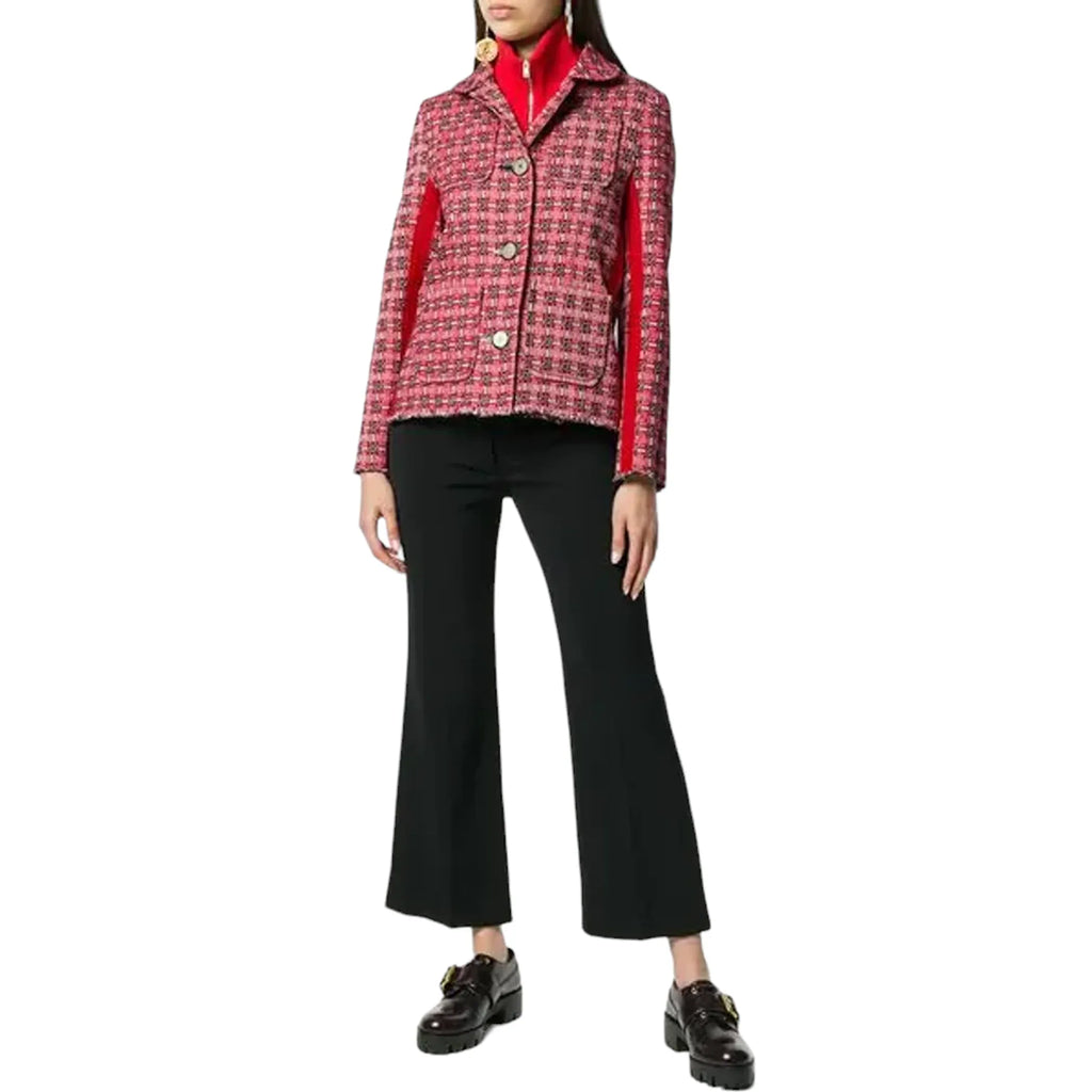 MARNI Plaid Jacket in Red IT38 - flyKAMP
