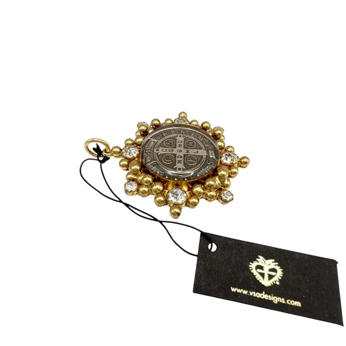 VIRGINS SAINTS & ANGELS VSA Cloister San Benito Charm in Gold - flyKAMP