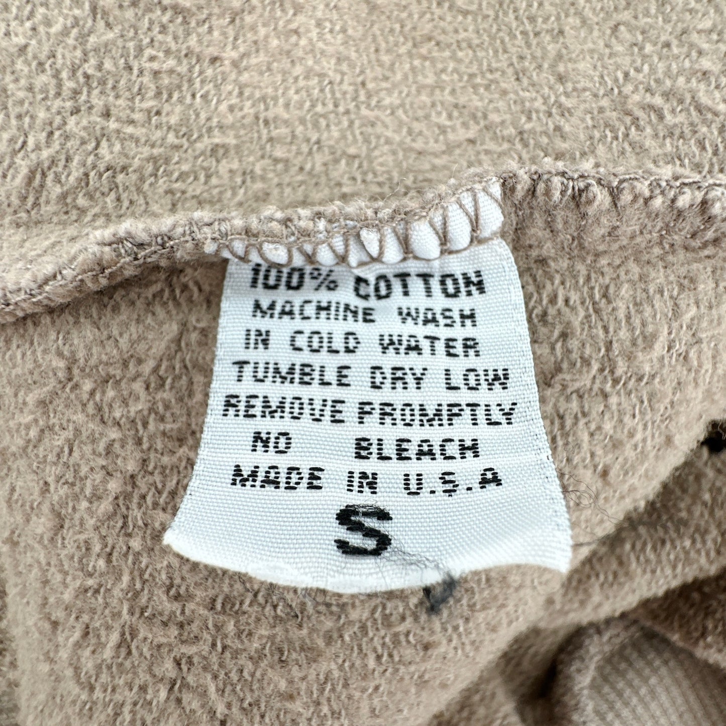 PRIMP Sequin Zip Hoodie in Tan & Gold S