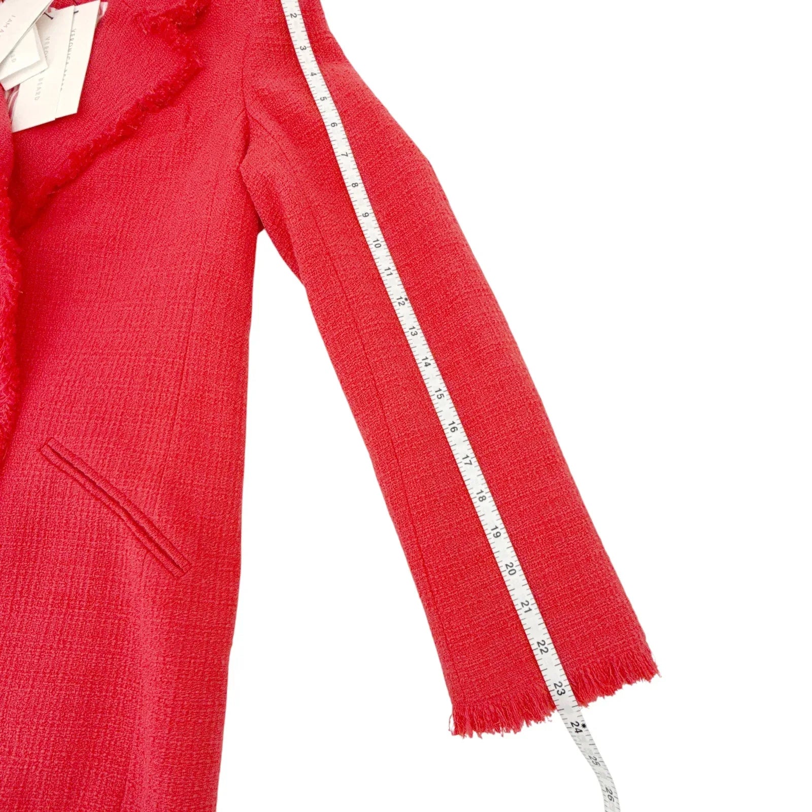 VERONICA BEARD Nayeli Dickey Jacket in Watermelon 8|M - flyKAMP