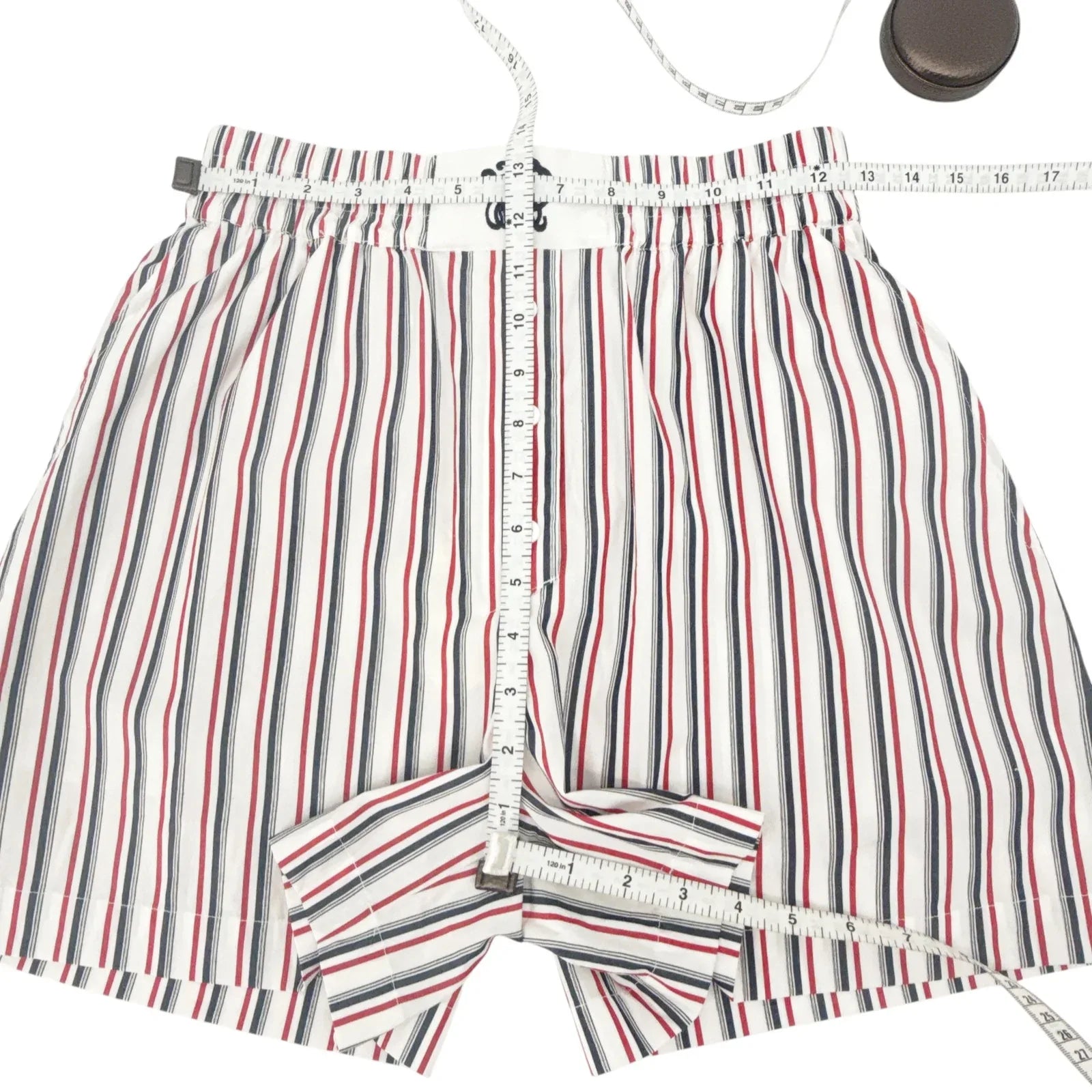BAUM UND PFERDGARTEN Natie Shorts Haute Red Stripe FR34|US2|XS - flyKAMP