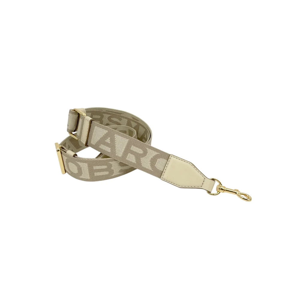 MARC JACOBS The Thin Outline Logo Webbing Strap - flyKAMP