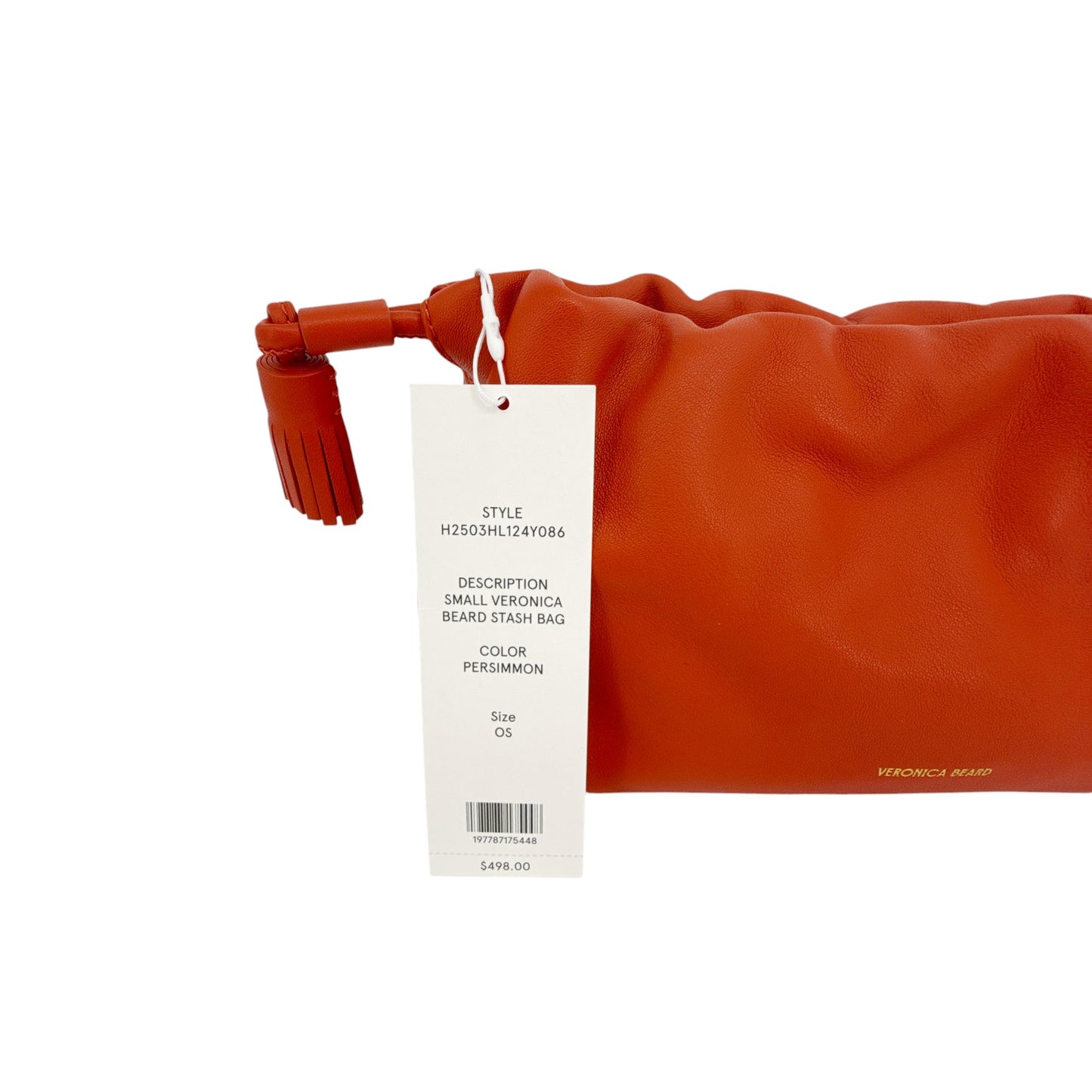 VERONICA BEARD Stash Bag Small in Persimmon