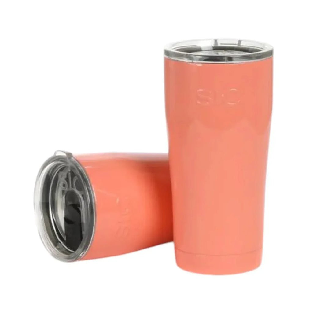 SIC Seriously Ice Cold 20 oz Tumbler in Salmon (Orange) - flyKAMP