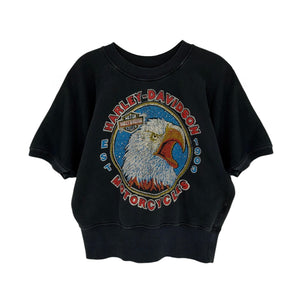 MADEWORN Harley Davidson 1903 Short Sleeve Sweatshirt S