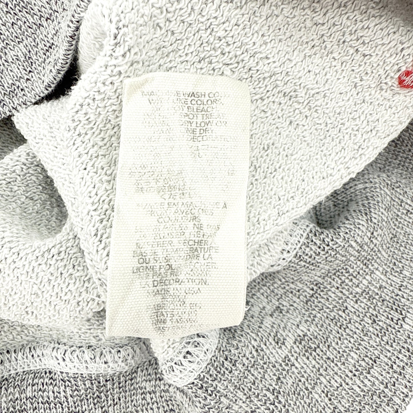 The GREAT. The College Sweatshirt with Heart Embroidery XS