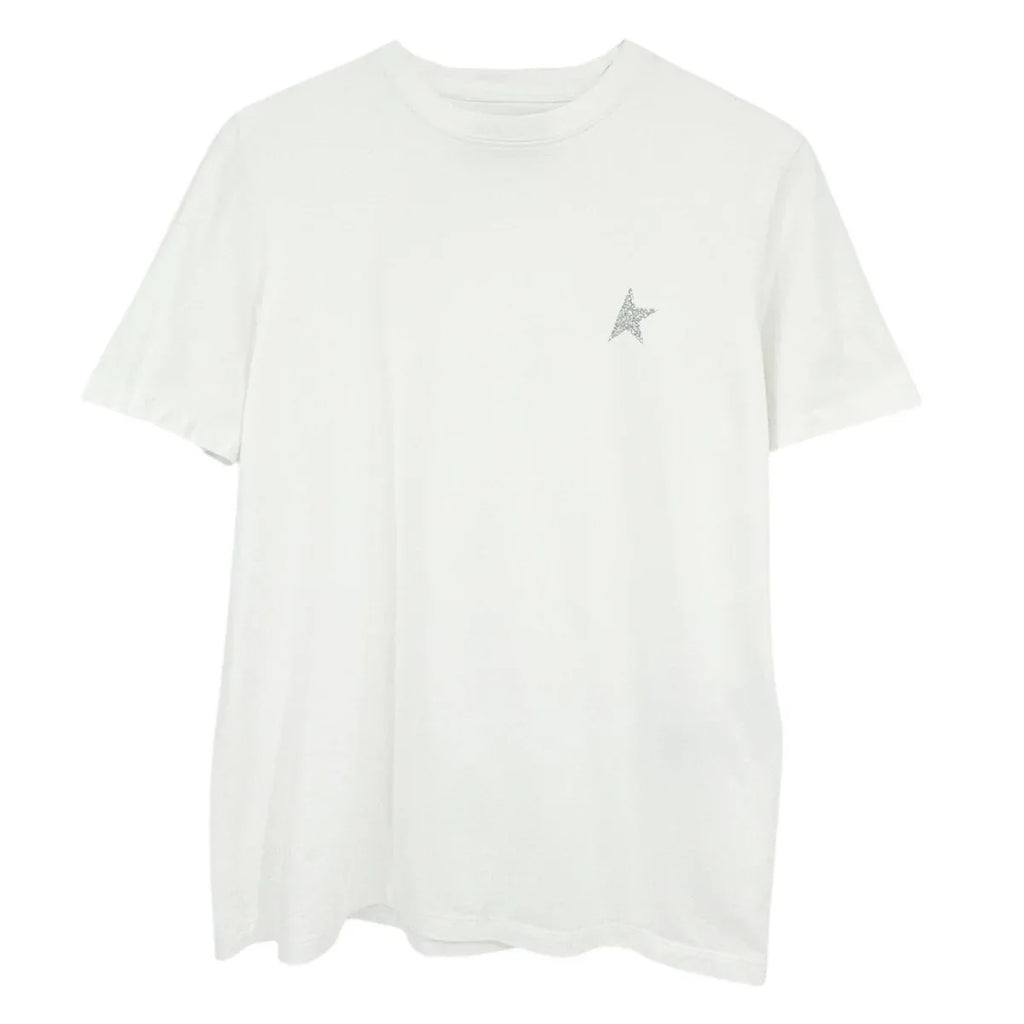 GOLDEN GOOSE Crewneck Glitter Star Tee S - flyKAMP