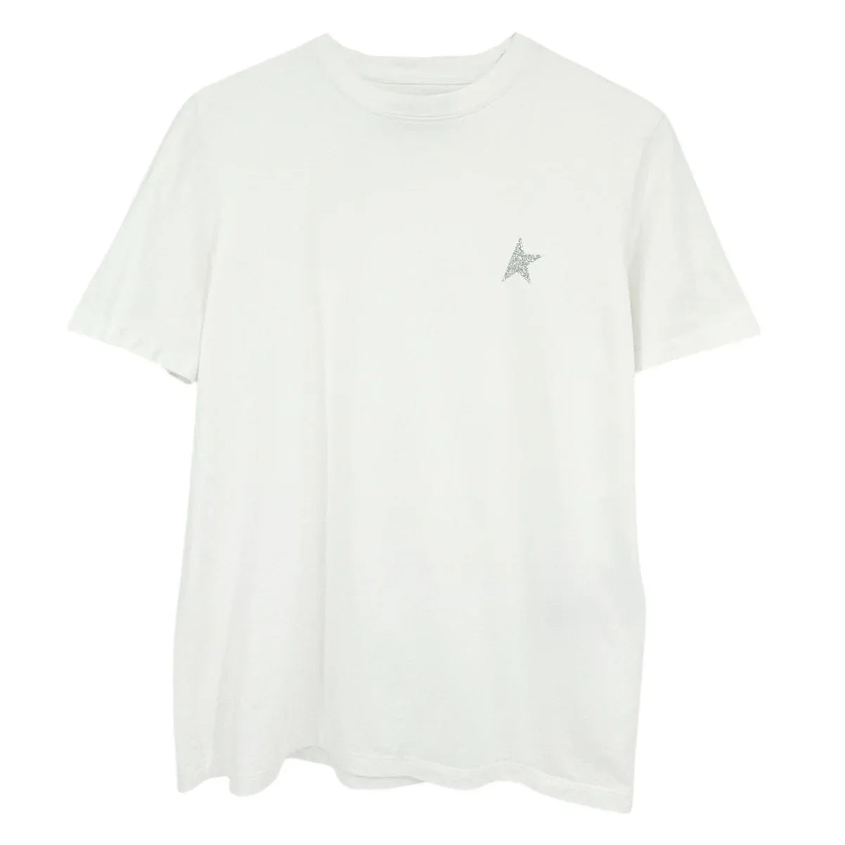 GOLDEN GOOSE Crewneck Glitter Star Tee S - flyKAMP