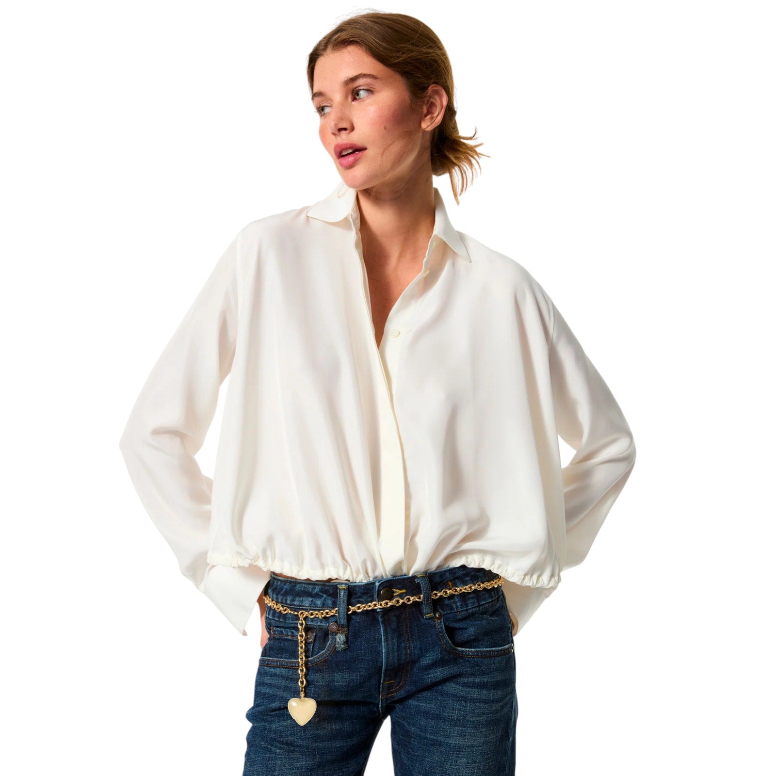 ROXANNE ASSOULIN The Cable Chain Belt in Gold