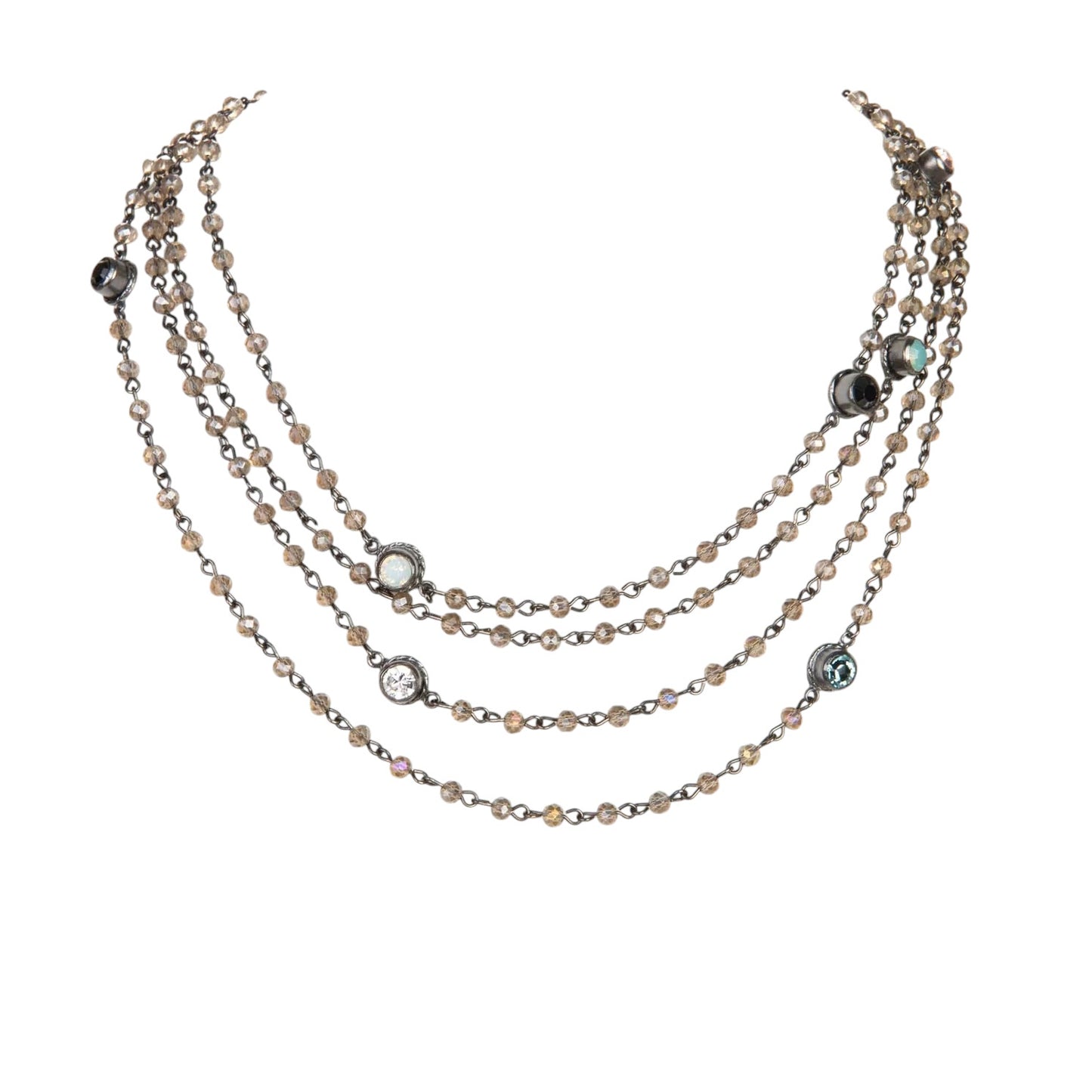 VIRGINS SAINTS & ANGELS VSA Magdalena 4mm Vintage ORIGINAL in Gunmetal