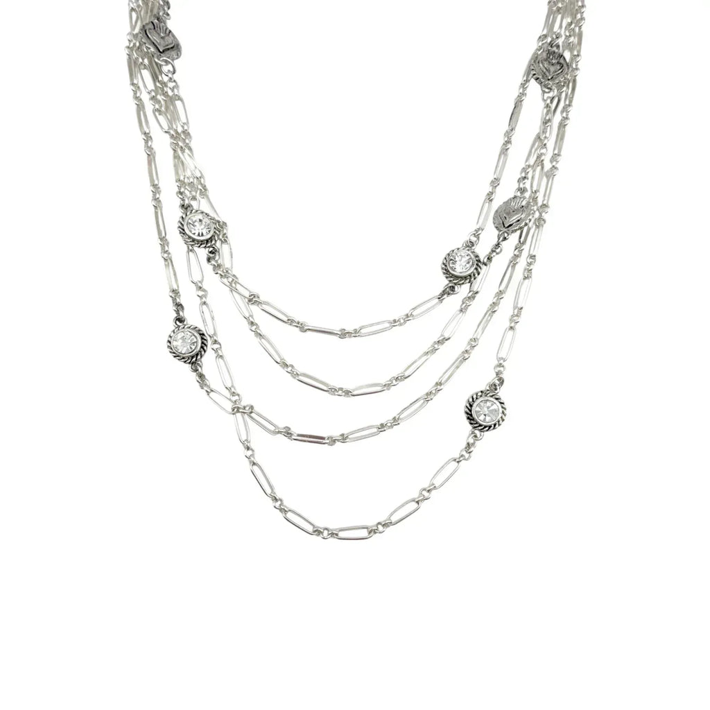 VIRGINS SAINTS & ANGELS VSA Brigid Magdalena Cadena in Silver & Clear - flyKAMP