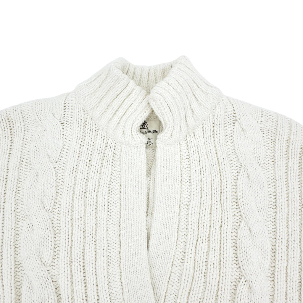 DENIMIST Split Neck Cable Sweater XXS - flyKAMP