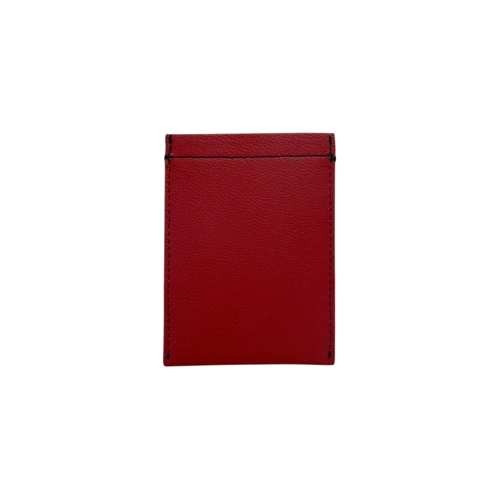 M-CLIP Leather RFID Case Vertical in Red M-Clip