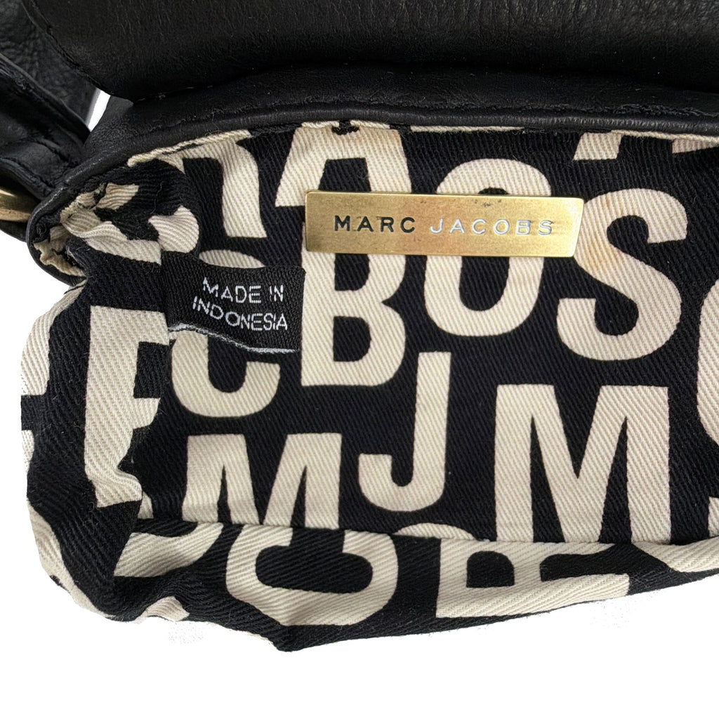 MARC JACOBS Leather Belt Bag in Black Marc Jacobs