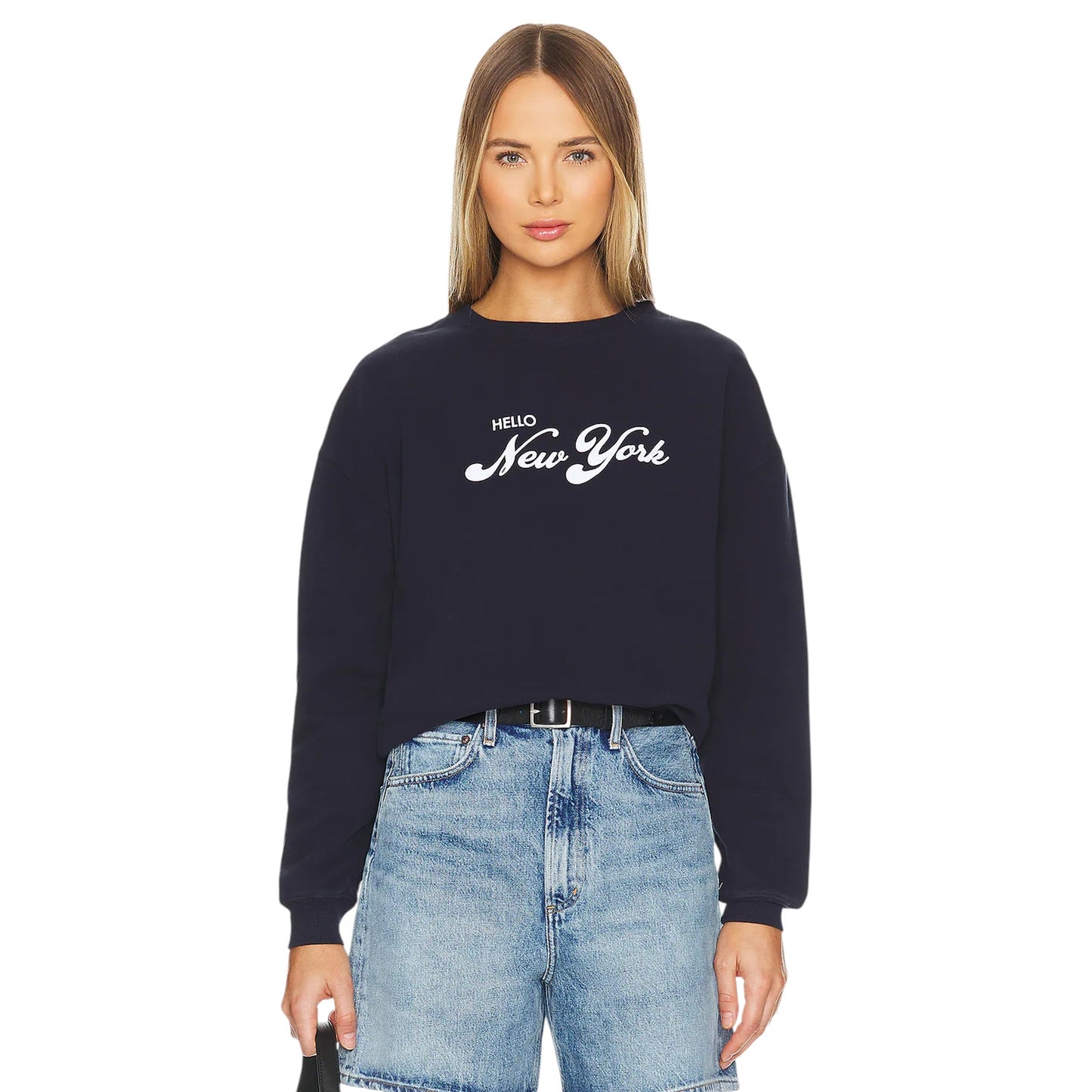 KULE The Oversized Hello New York Sweatshirt S