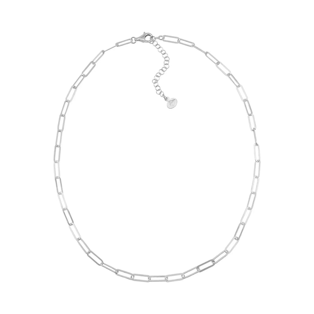 SILPADA Graffetta Matte Necklace in Sterling Silver - flyKAMP