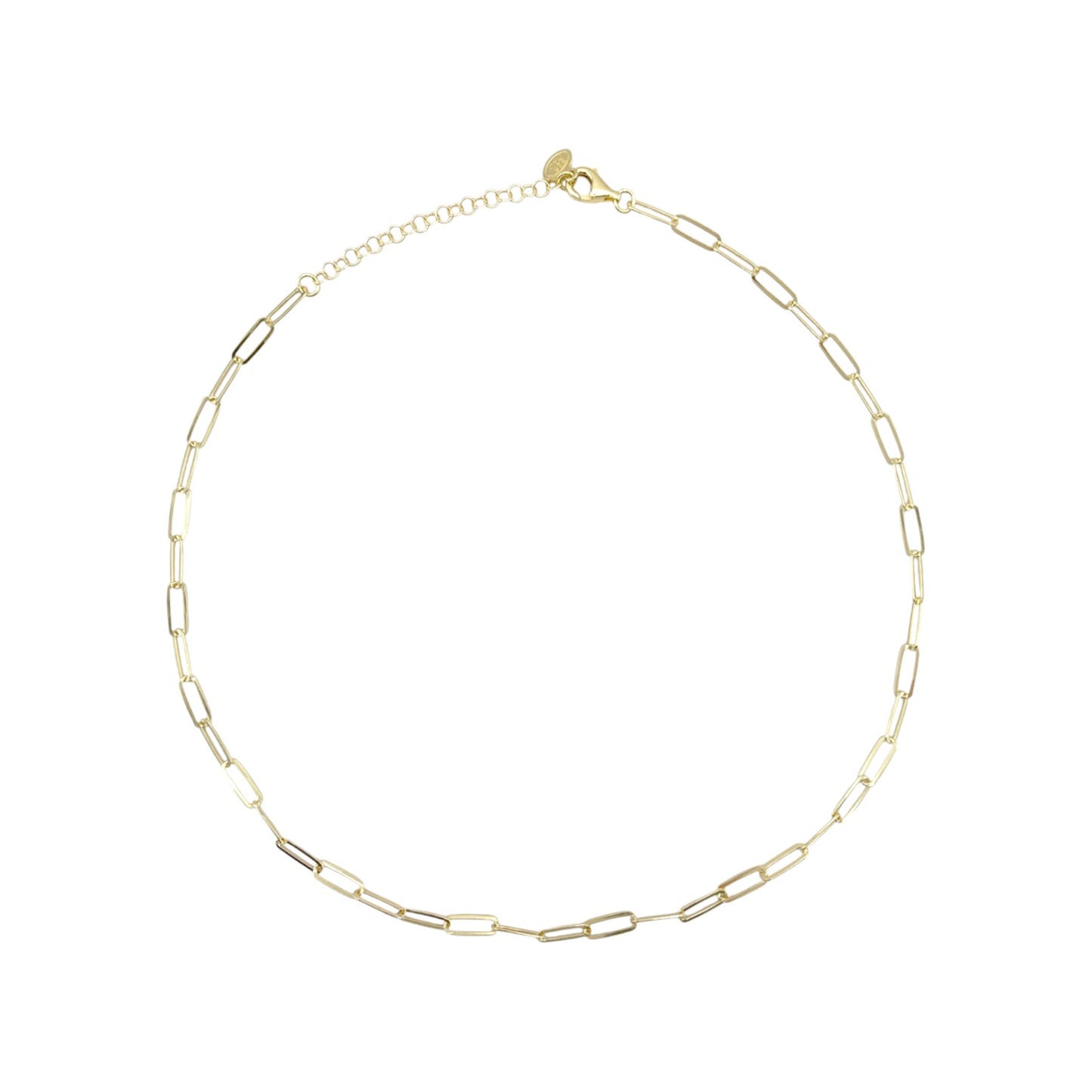 SILPADA Graffetta Matte Necklace in Gold-Plated Silver