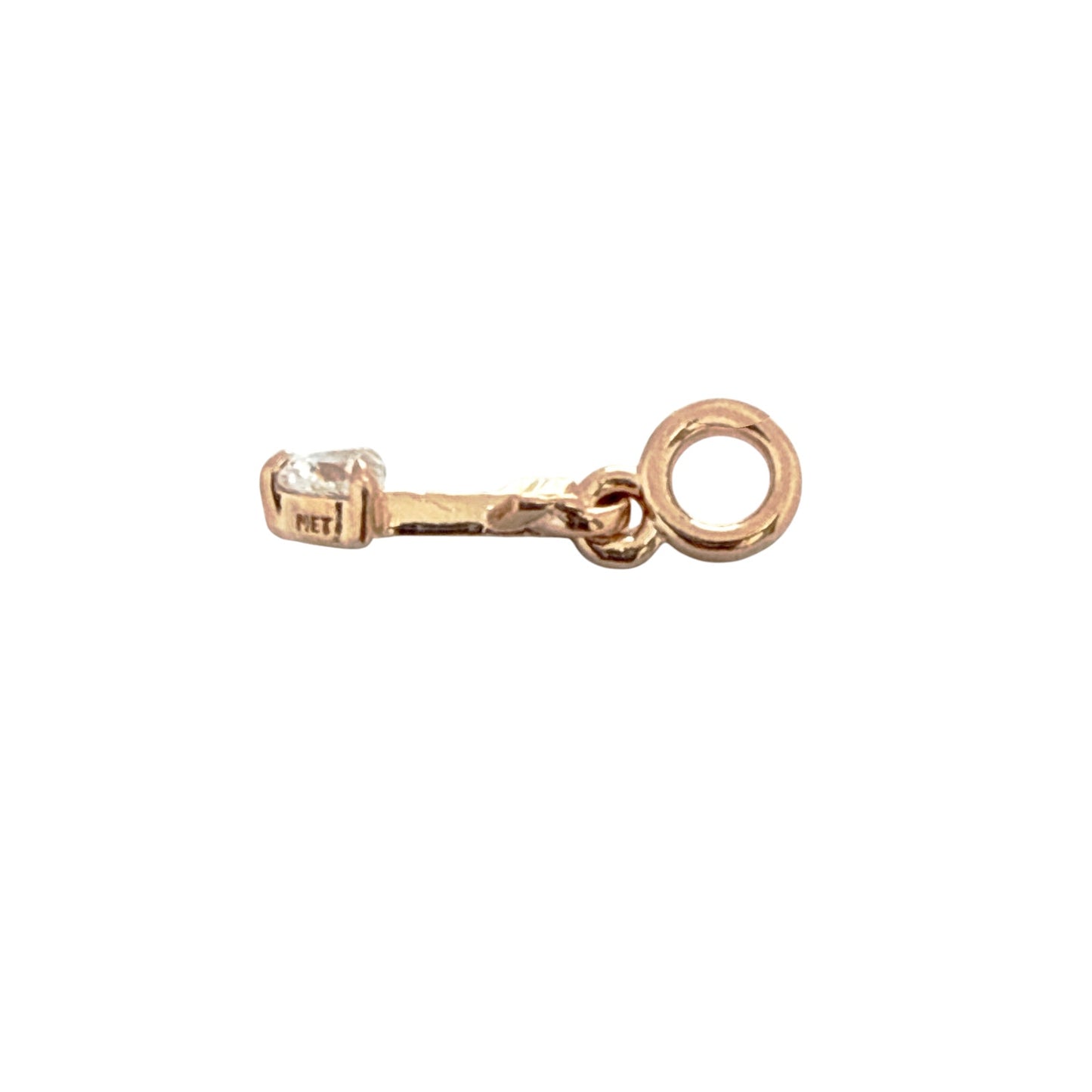 PANDORA ME Arrow of Love Mini Dangle Charm 14K Rose Gold Plating
