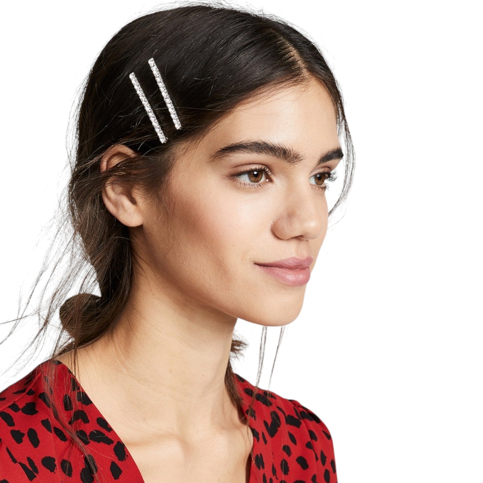 JENNIFER BEHR Gwen Bobby Pin Set Crystal Jennifer Behr