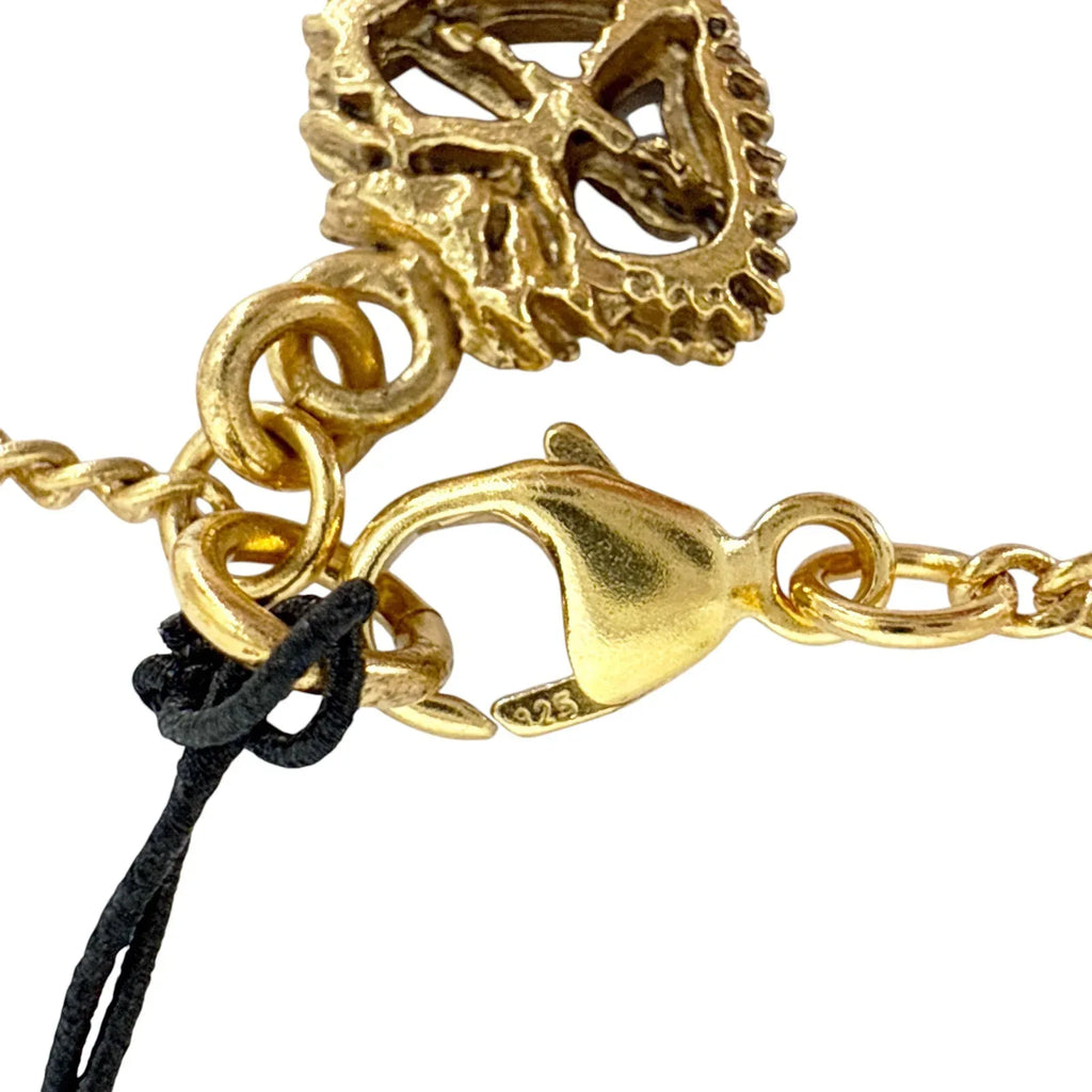 VIRGINS SAINTS & ANGELS VSA Cloister Sacred Heart Charm Necklace in Gold - flyKAMP