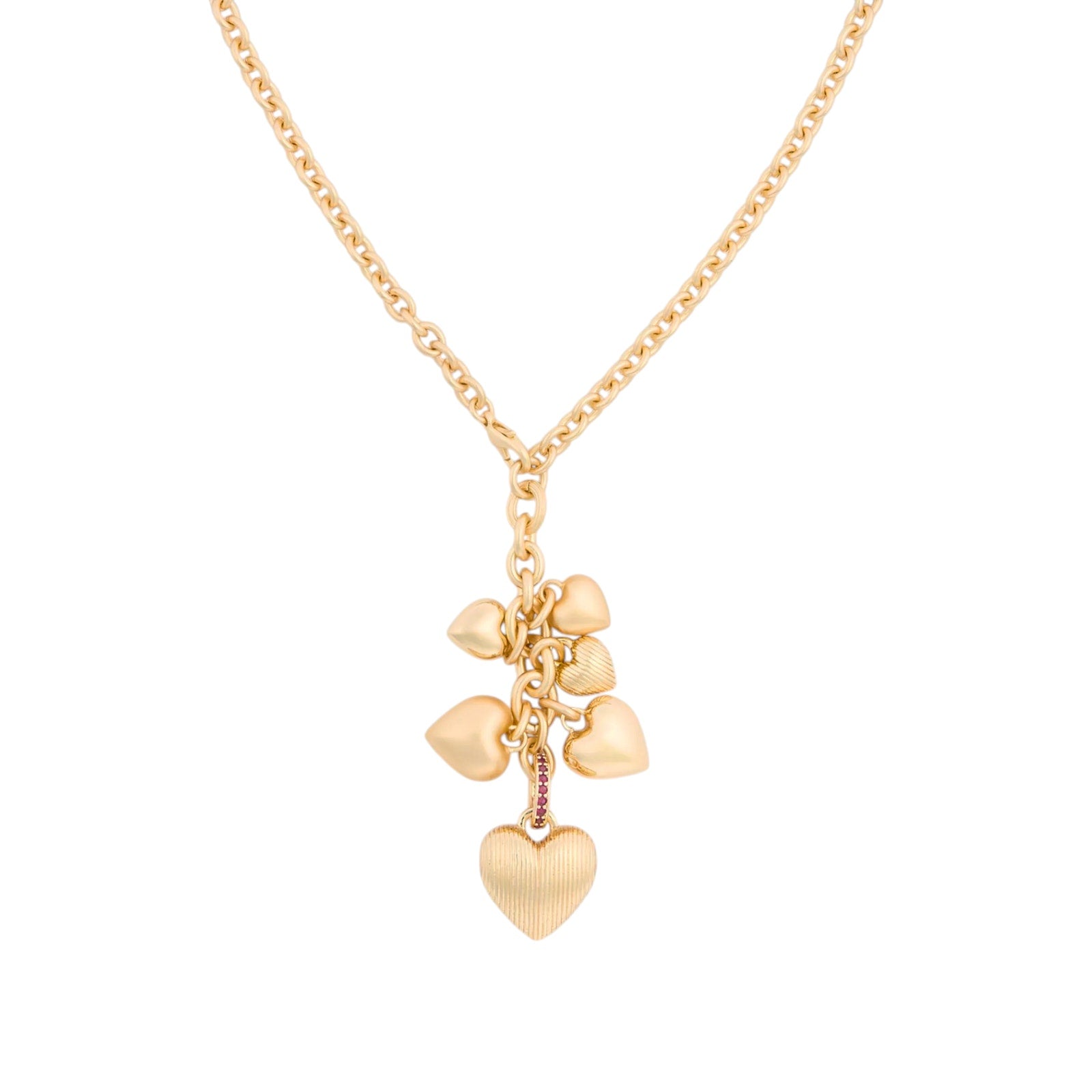 ROXANNE ASSOULIN The Family of Hearts Pendant Necklace Roxanne Assoulin