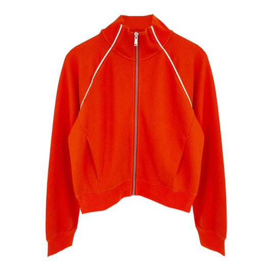 SPANX AirEssentials® Pique Full Zip Track Jacket in Poppy S