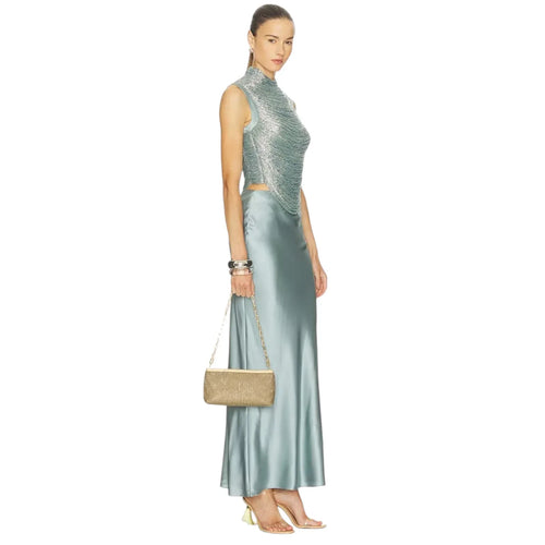CULT GAIA Felice Clutch Bag in Sand Dollar - flyKAMP