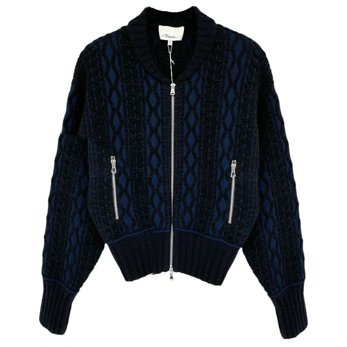 3.1 PHILLIP LIM Woven Mock Cable Bomber M - flyKAMP