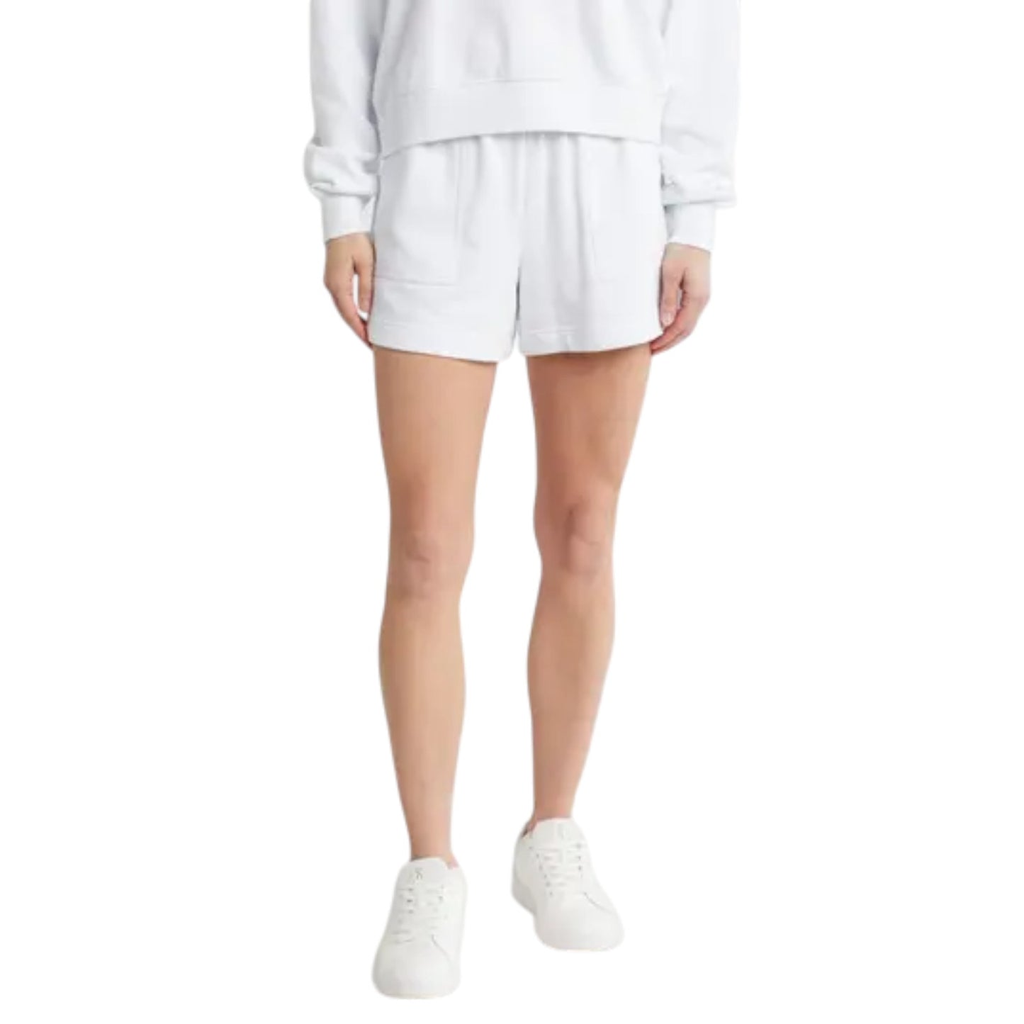 Z by ZELLA Level Up Terry Shorts in White XS