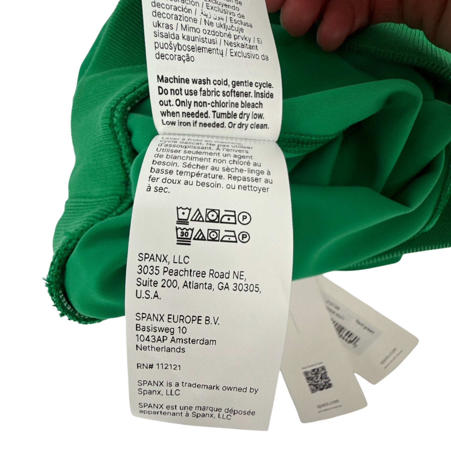 SPANX AirEssentials® Pique Skort in Field Green XS