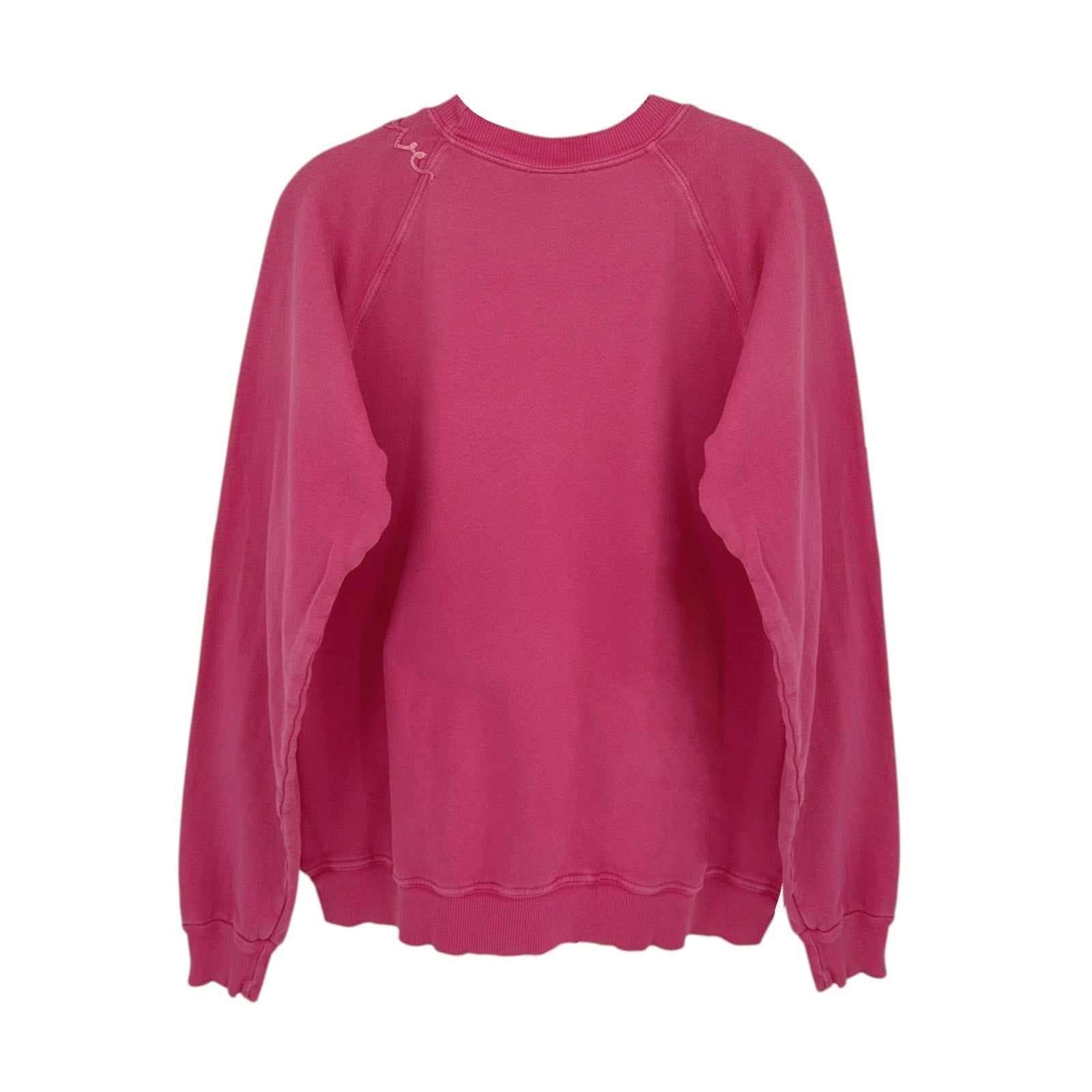 I STOLE MY BOYFRIENDS SWEATSHIRT with Hand Embroidery "Arizona Love" Hot Pink S Madeworn