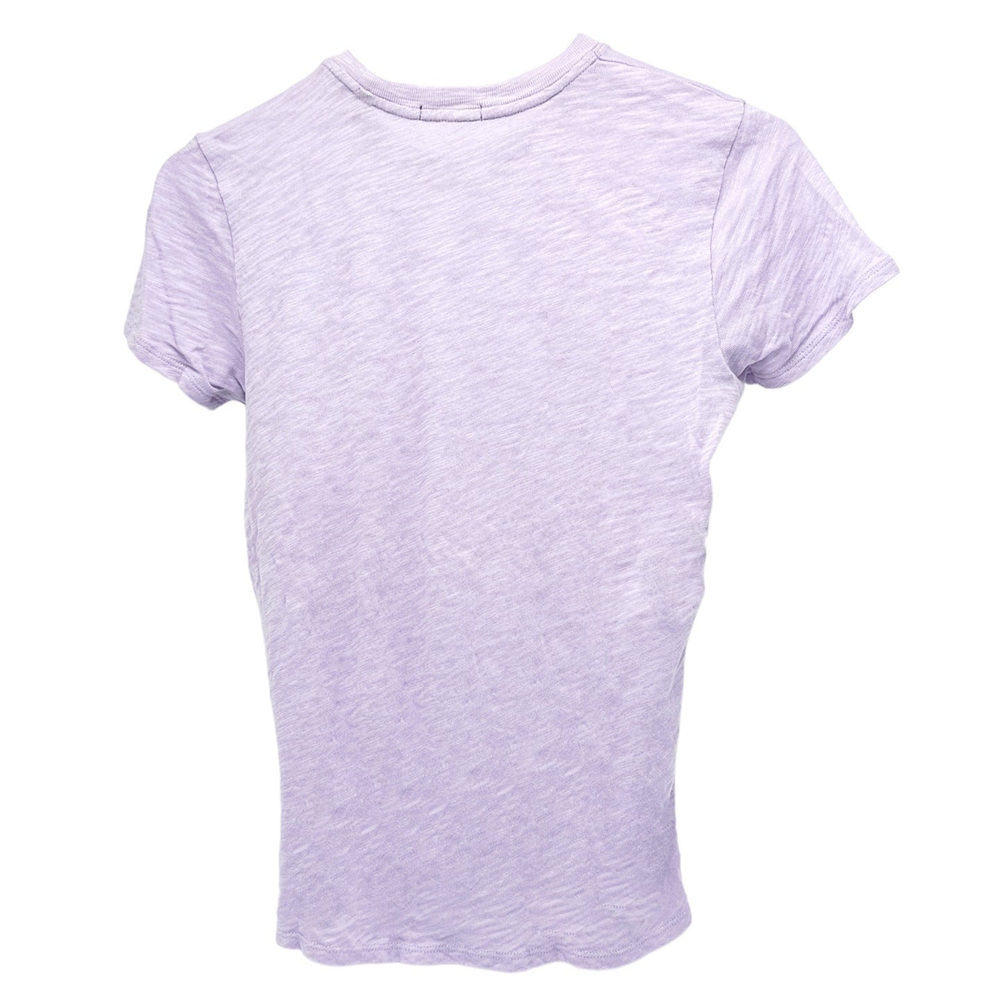 ATM Anthony Thomas Melillo Slub Jersey Schoolboy Crew Neck Tee in Iris XS