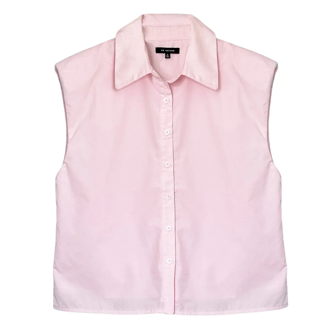 EN SAISON Boxy Blouse in Pink S - flyKAMP