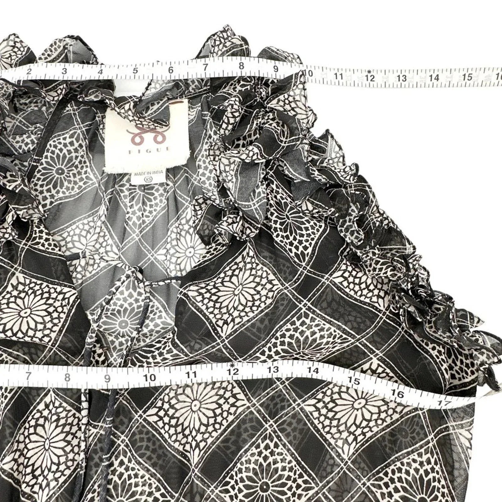 FIGUE Gabriella Silk Dress XS - flyKAMP