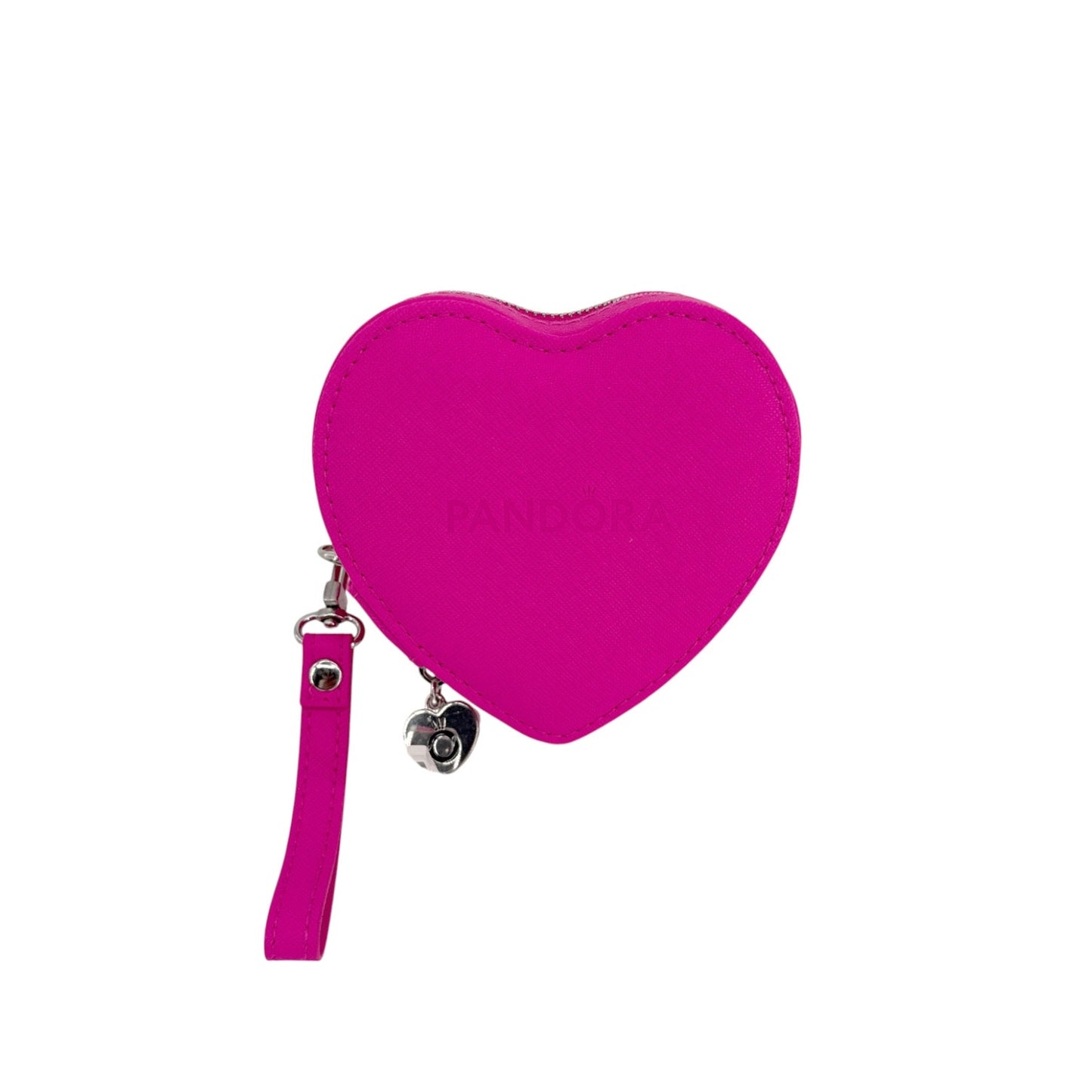 PANDORA Heart Shaped Jewelry Box in Pink