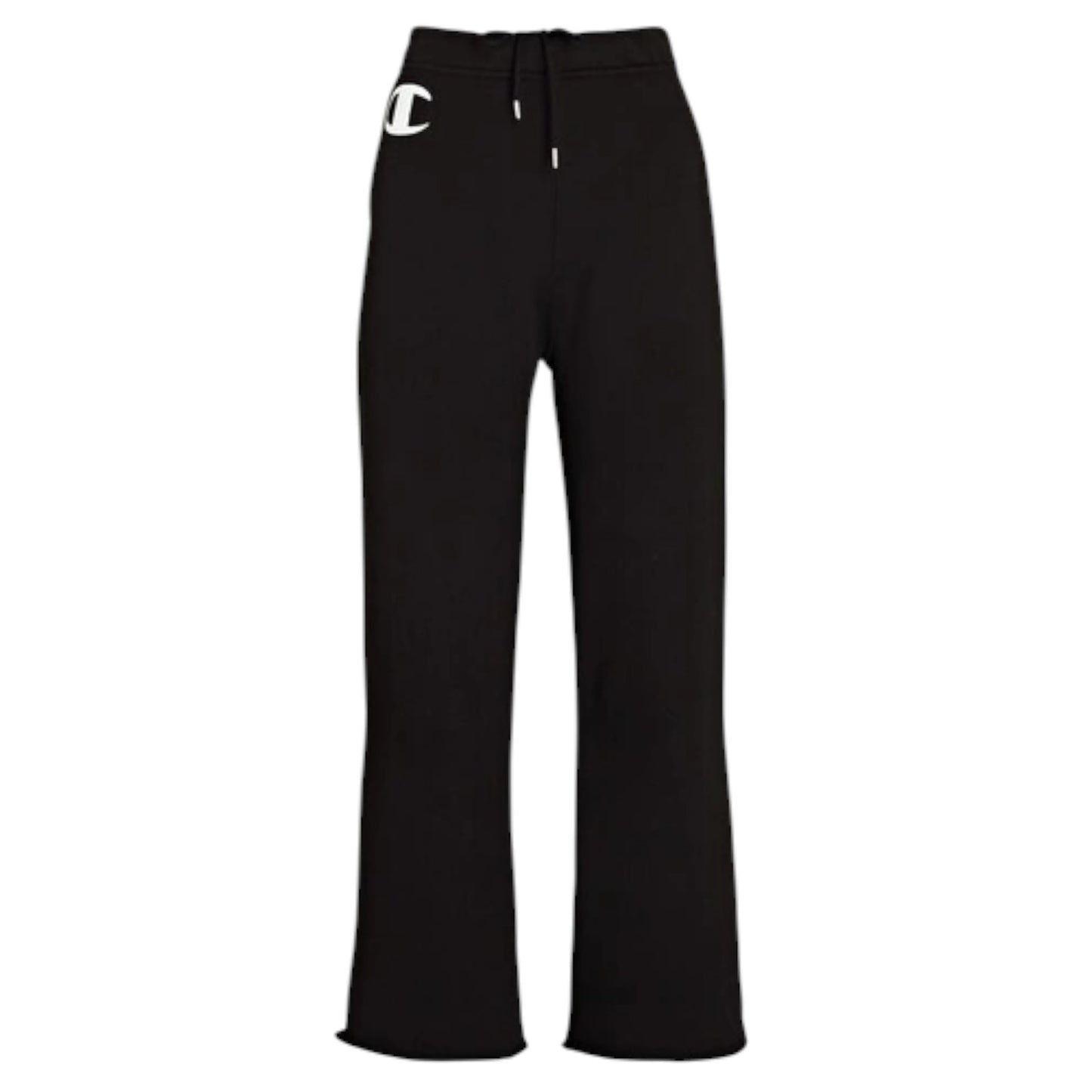 NILI LOTAN x Champion Wide Leg Sweatpant in Jet Black S