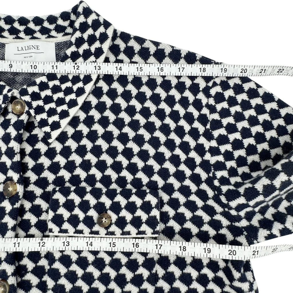 LA LIGNE Patterned Cropped Jane Jacket S - flyKAMP