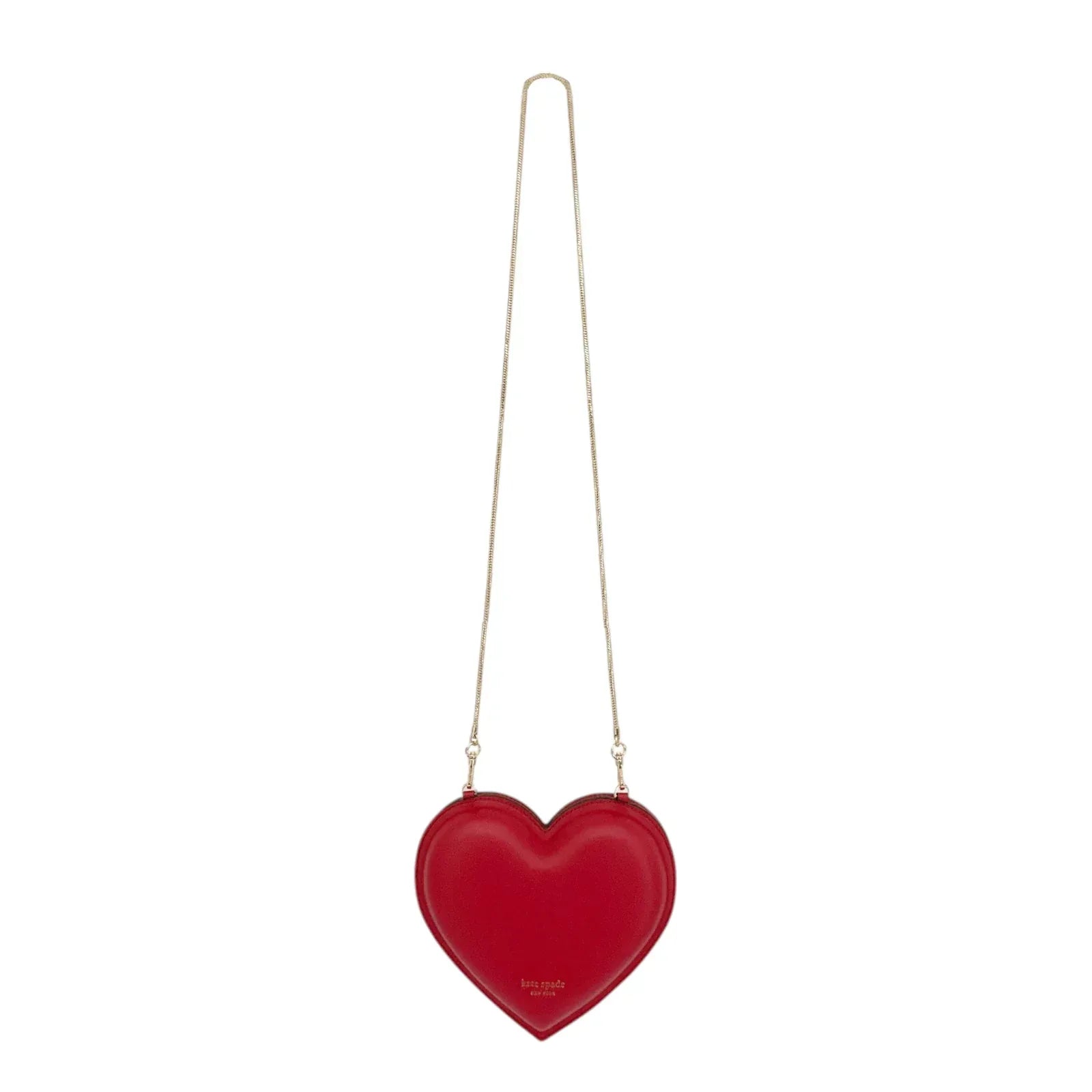 KATE SPADE New York 3D Heart Crossbody Bag+Logo Webbing Bag Strap - flyKAMP