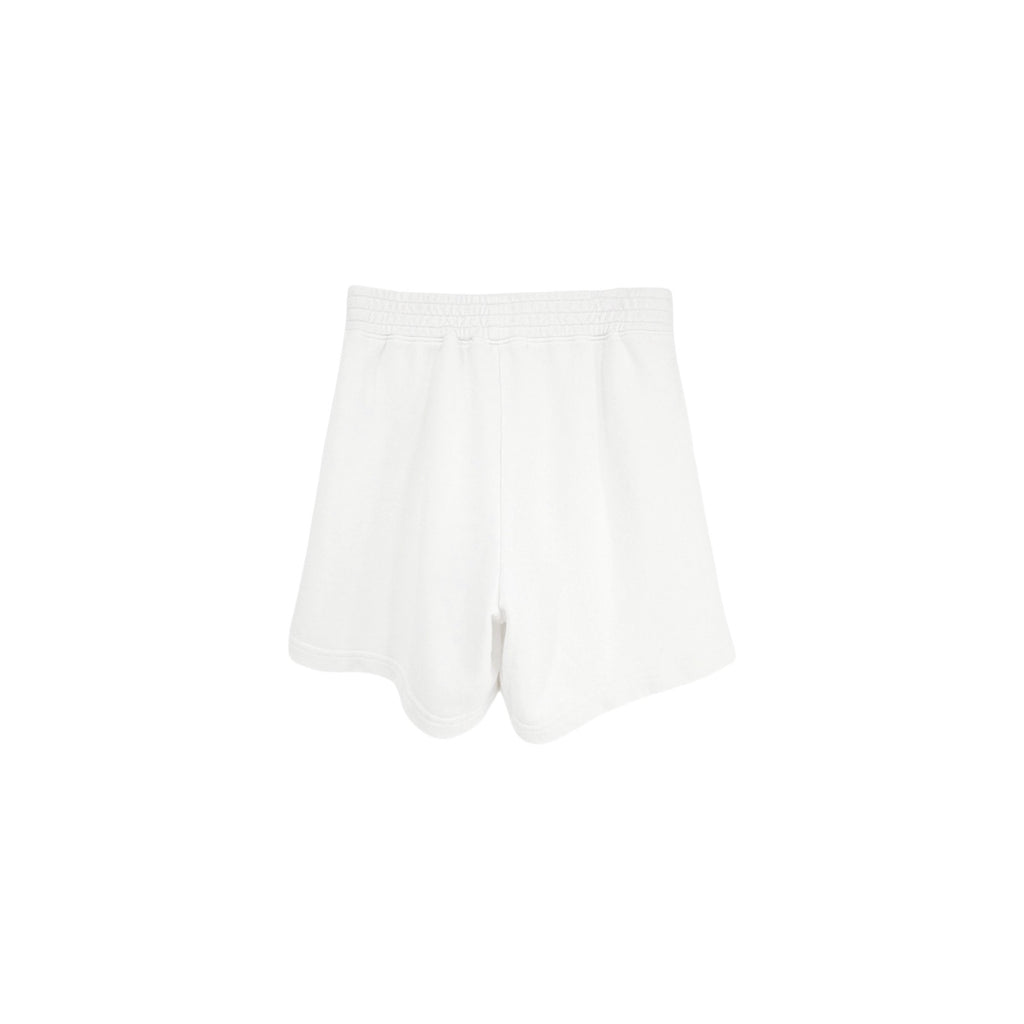 PERFECTWHITETEE Bari French Terry Sweat Short in White XS perfectwhitetee