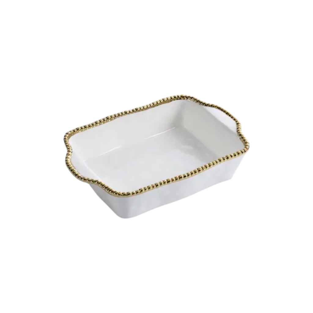 PAMPA BAY Golden Salerno 11" X 9" Rectangular Baking Dish Pampa Bay