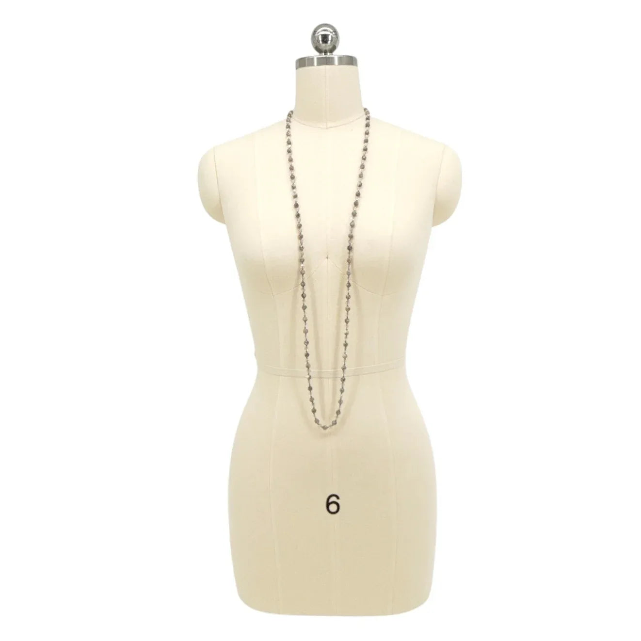 CHAN LUU Semi-Precious Necklace or Wrap Bracelet Clear & Natural - flyKAMP