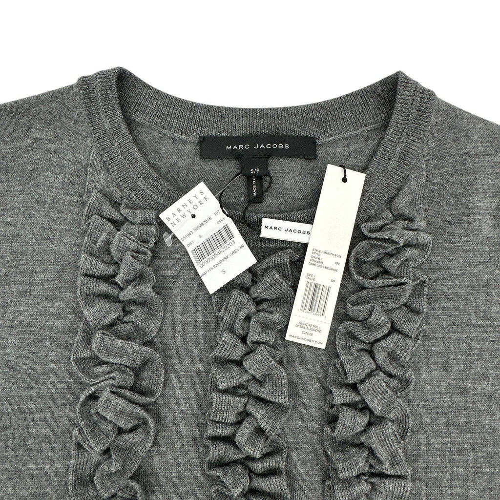 MARC JACOBS Ruffle Merino Wool Sweater S - flyKAMP