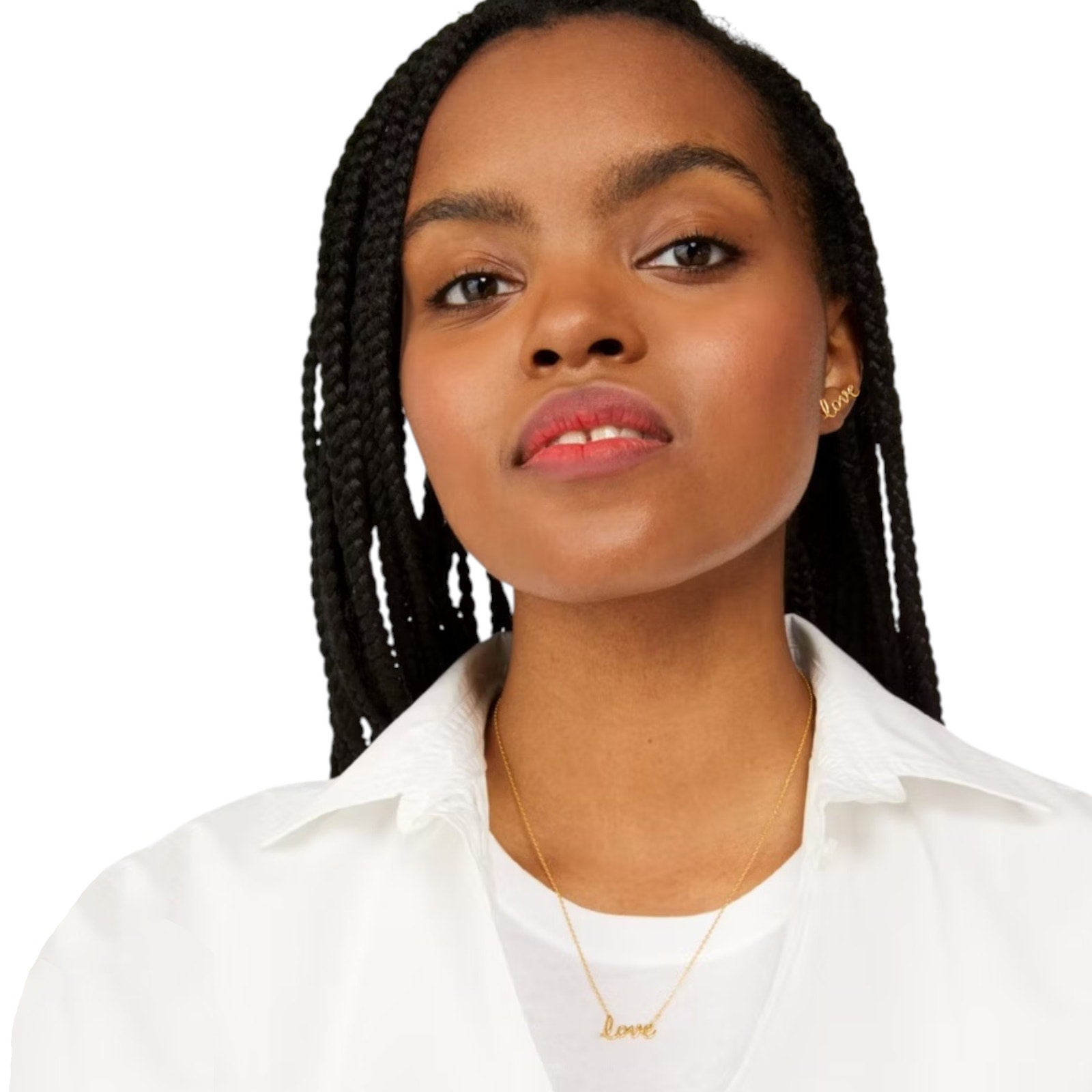 KATE SPADE New York Say Yes Love Earrings & Pendant Set in Gold Kate Spade New York