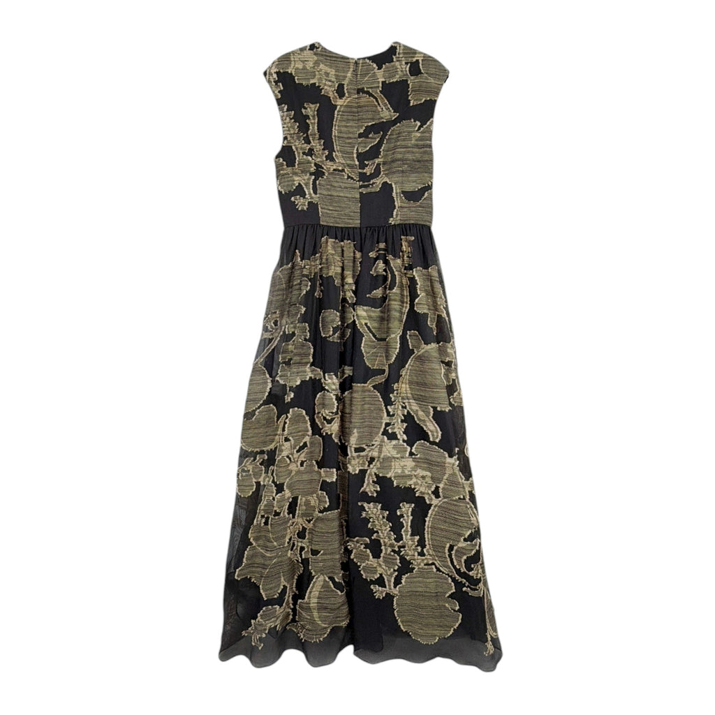 LAFAYETTE 148 New York Jacquard Silk Evening Gown in Black 4|S Lafayette 148 New York