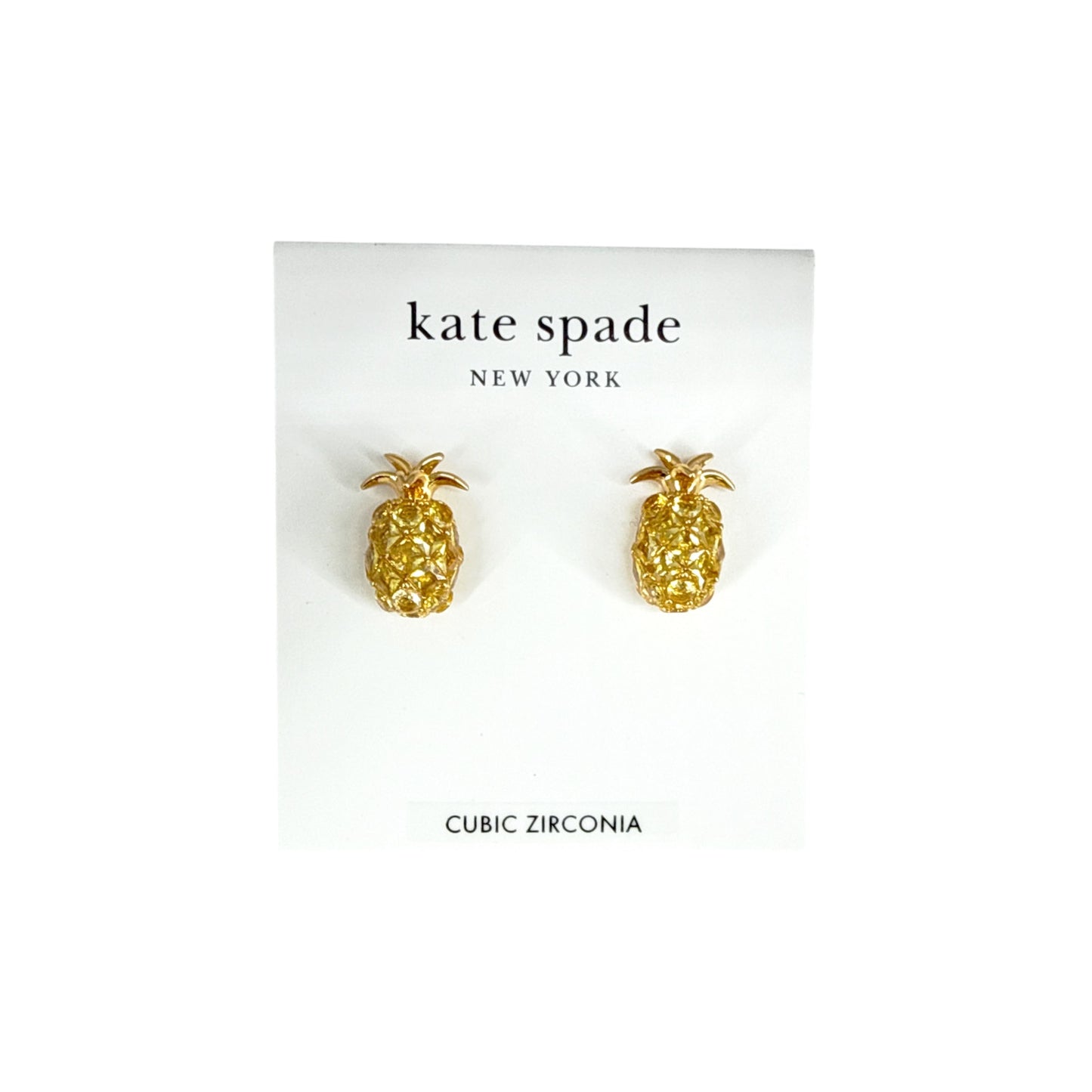 KATE SPADE New York Sweet Treasures Pineapple Studs