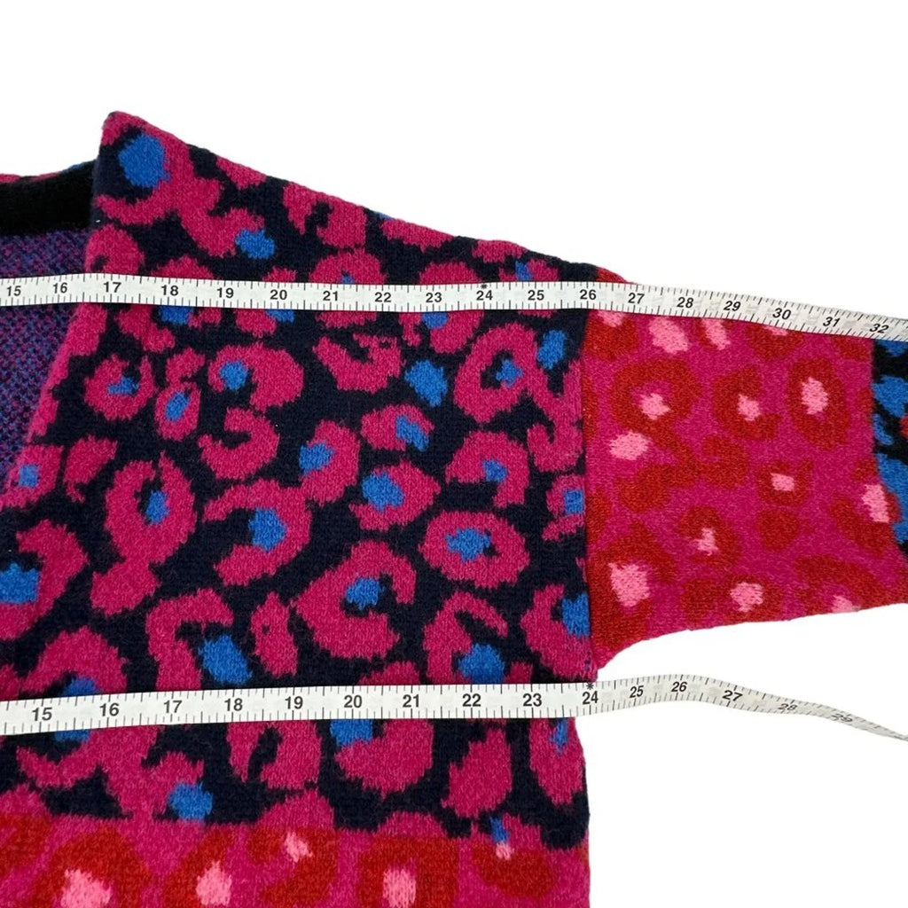 FARM RIO Mixed Leopard Cardigan S - flyKAMP